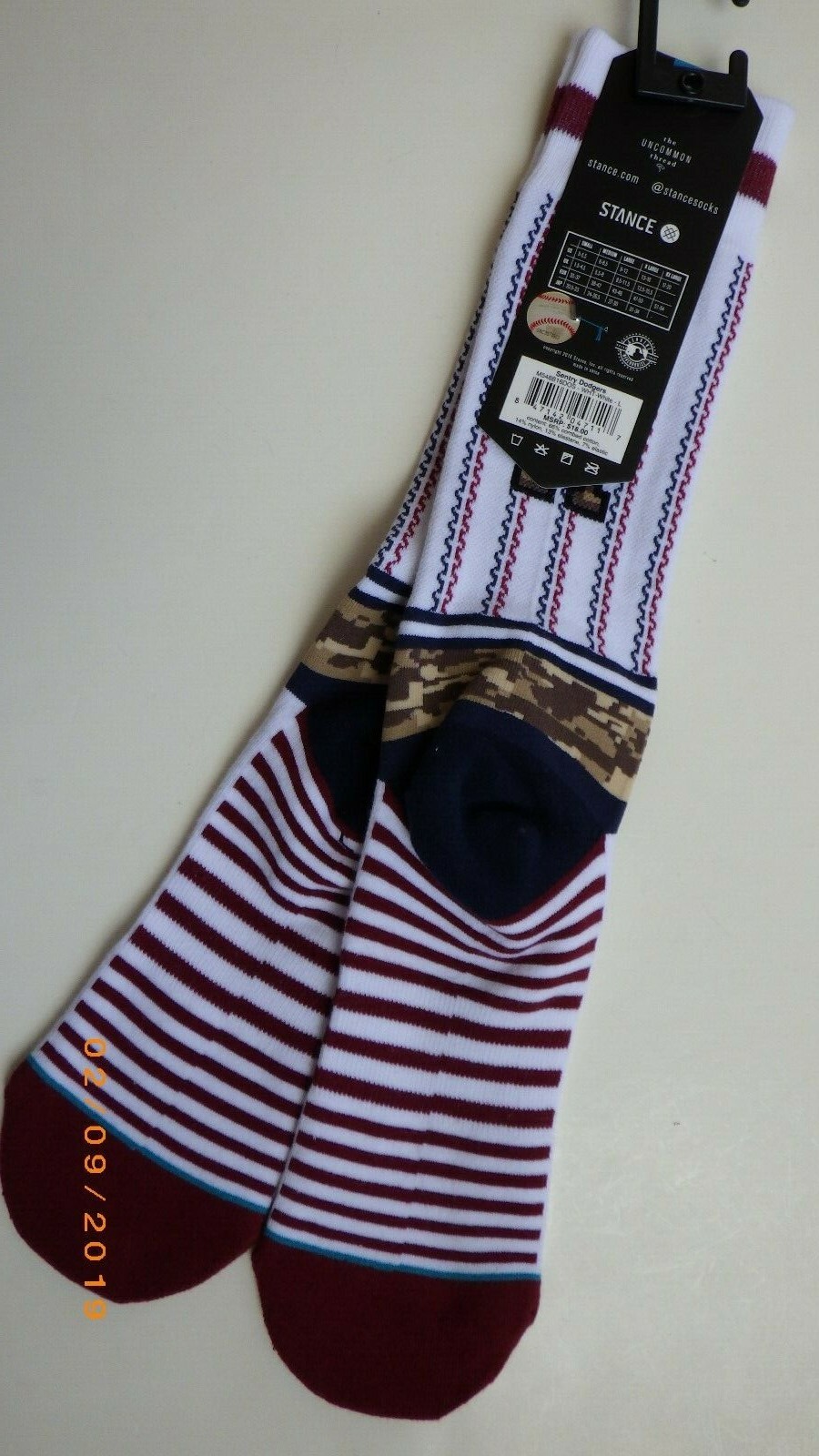 NWT Mens Stance Fit 558 