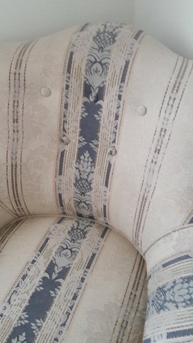 Antique French Empire Style Chaise Lounge Fainting Couch