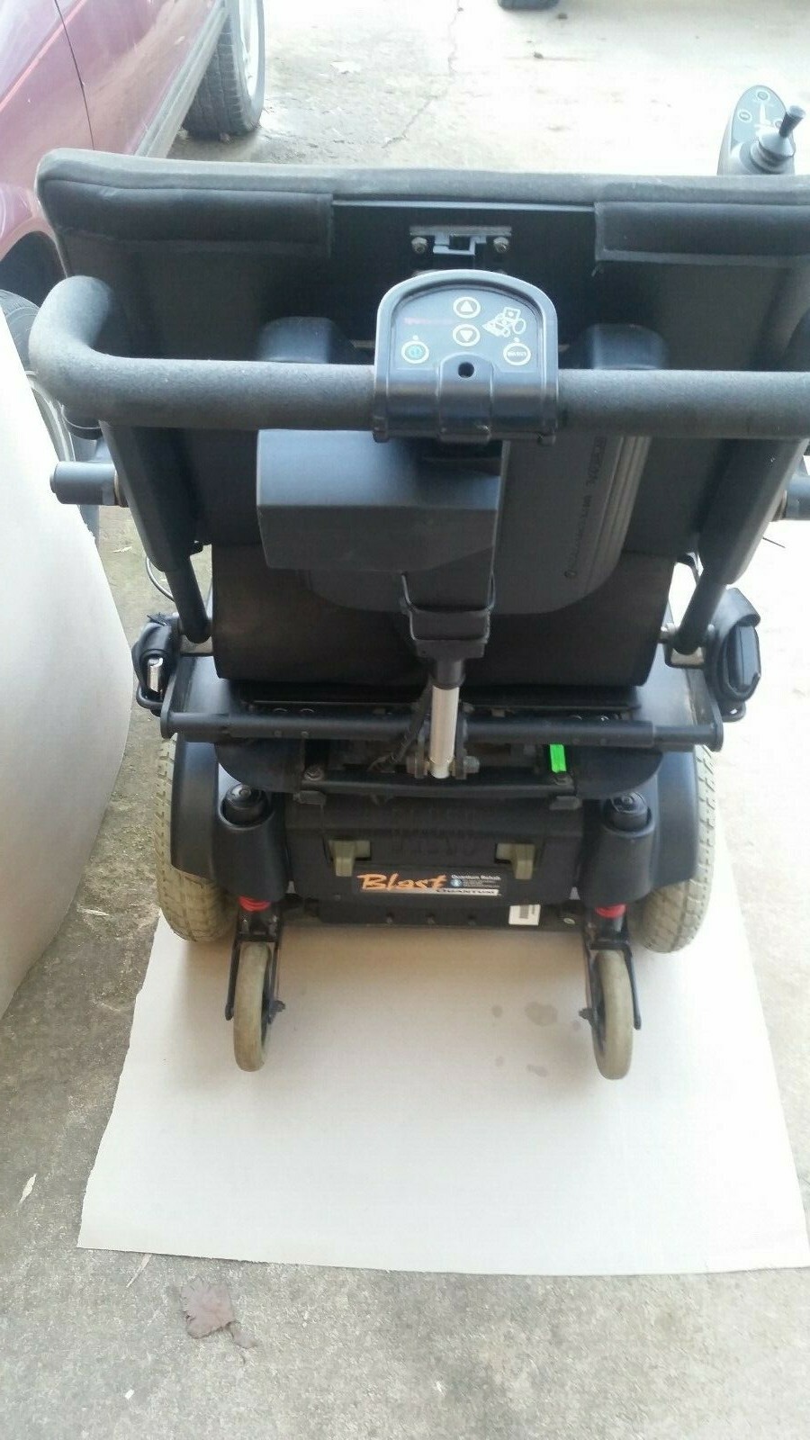 Quantum Blast power wheelchair