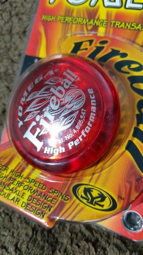 Red Yomega Fireball Yo-Yo High Performance Transaxle Vintage YoYo New in package