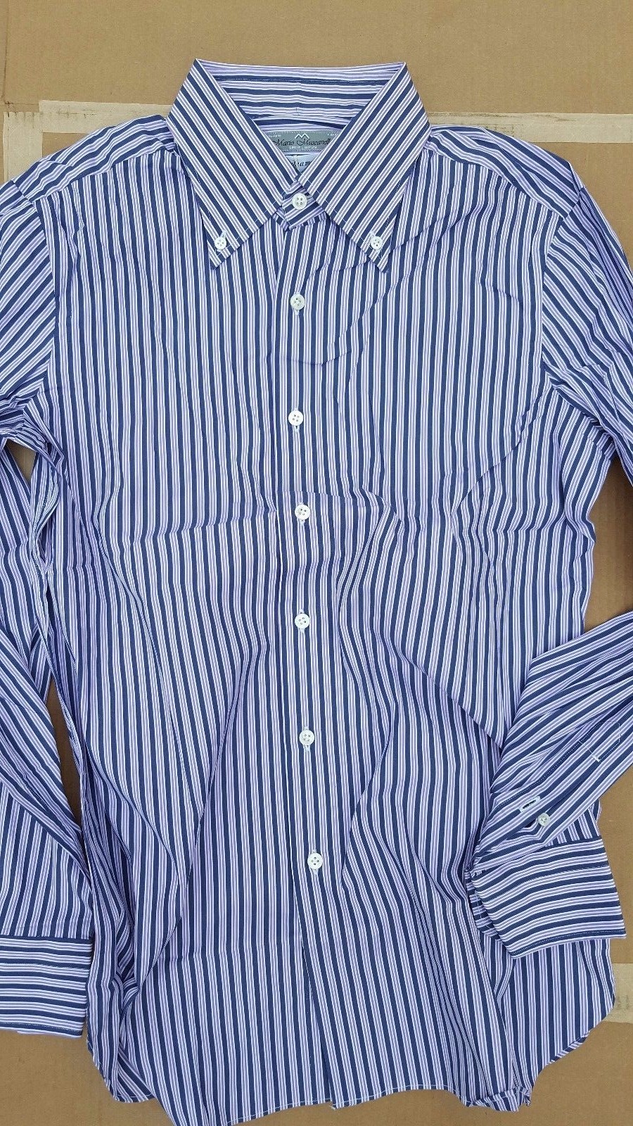 NWT $500 MARIO MUSCARIELLO NAPOLI HAND MADE IN ITALY 15 3/4