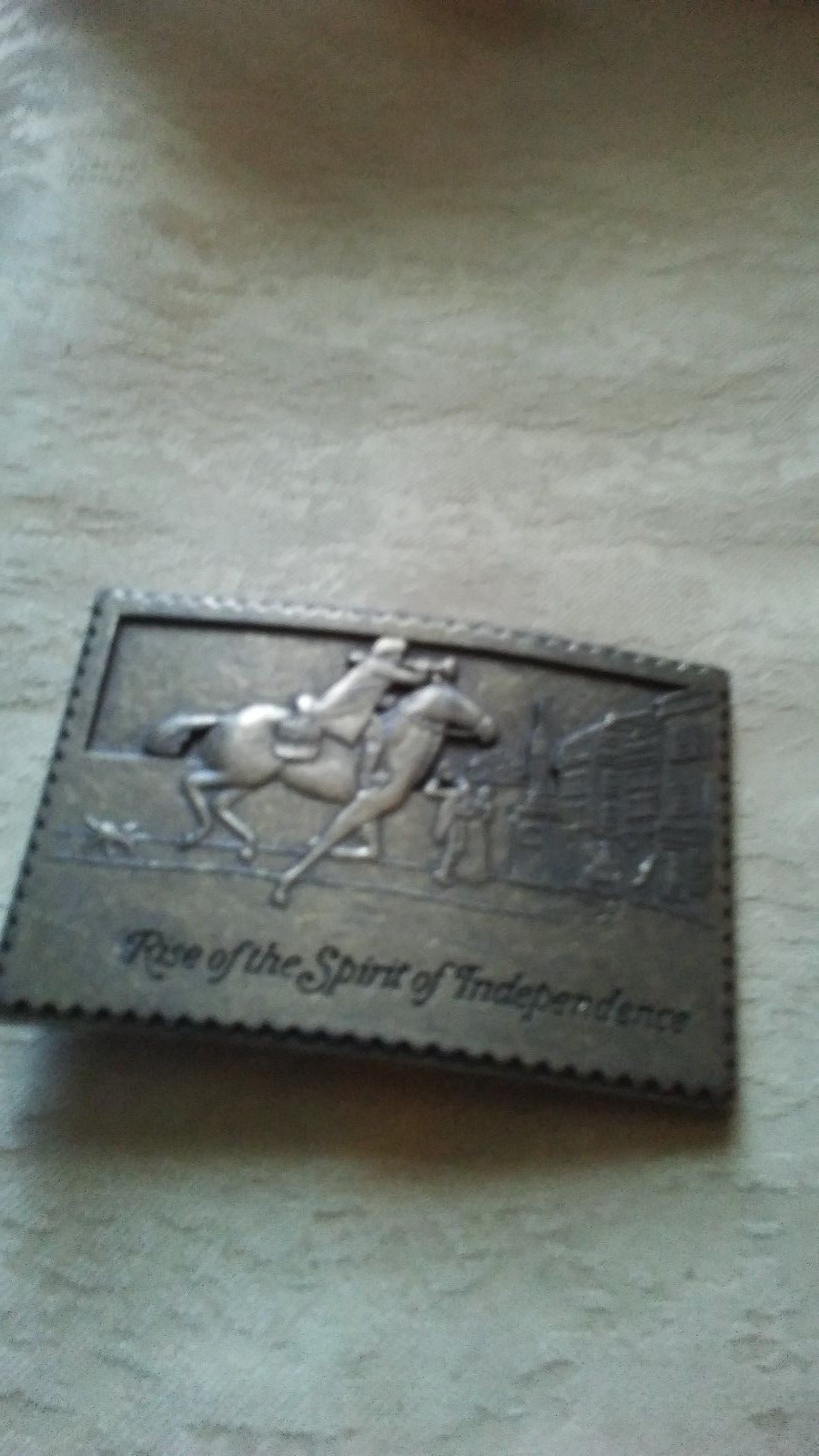 BELT BUCKLE RISE OF THE SPIRIT OF INDEPENDENCE  3