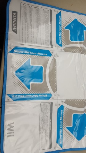 Konami Dance Revolution Nintendo Wii Controller mat Pads Lot of 2