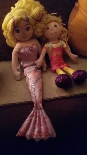 Aurora Mermaid Doll And Groovy Girl Doll