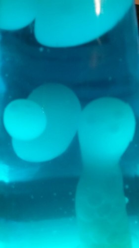 Vintage Original Holiday Series Christmas SNOWMAN Lava Lamp Light  (Frosty)