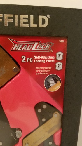 Sheffield 2 pc. Self Locking Locking Pliers
