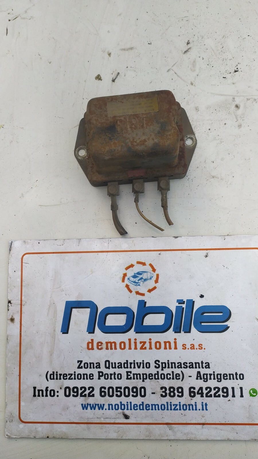 Regolatore Tensione Fiat 850 50419 50419 Usato