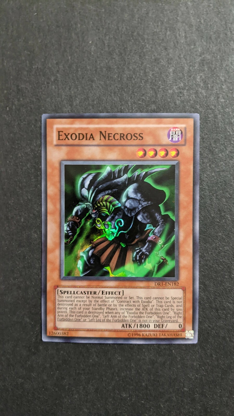 Exodia Necross DR1-EN182 Unlimited Dark Revelation Volume 1