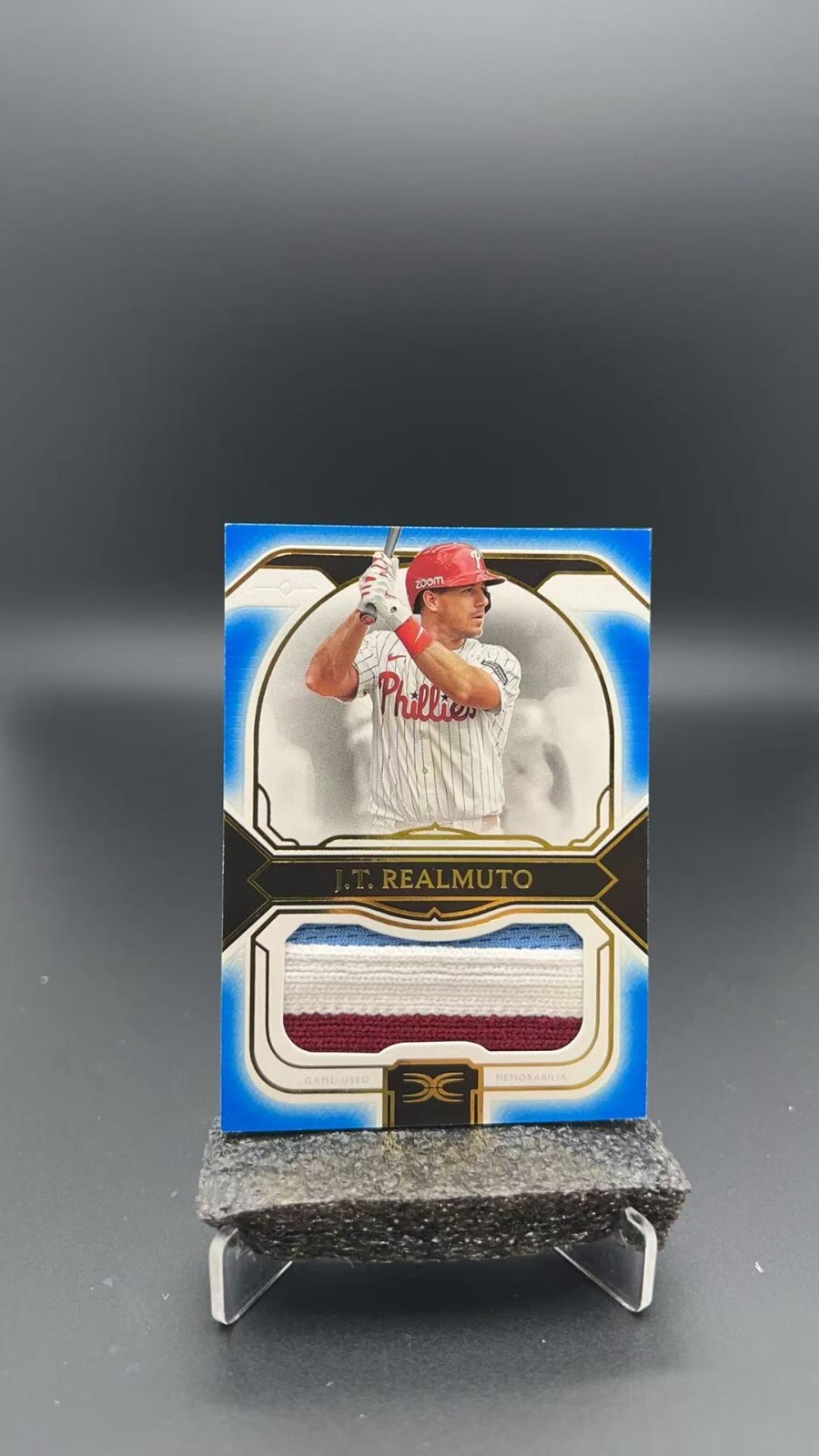 matumoto40⭐︎ 2024 Topps Definitive J.T. REALMUTO JUMBO PATCH RELIC 06/30