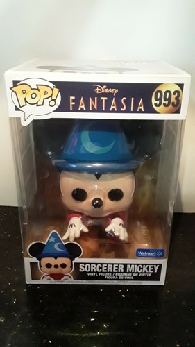 Funko POP 10” Disney Fantasia Sorcerer Mickey Mouse Walmart