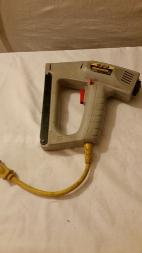 Stanley Electric Heavy Electric Duty Sharp Shooter TRE500,  Works Great +staples
