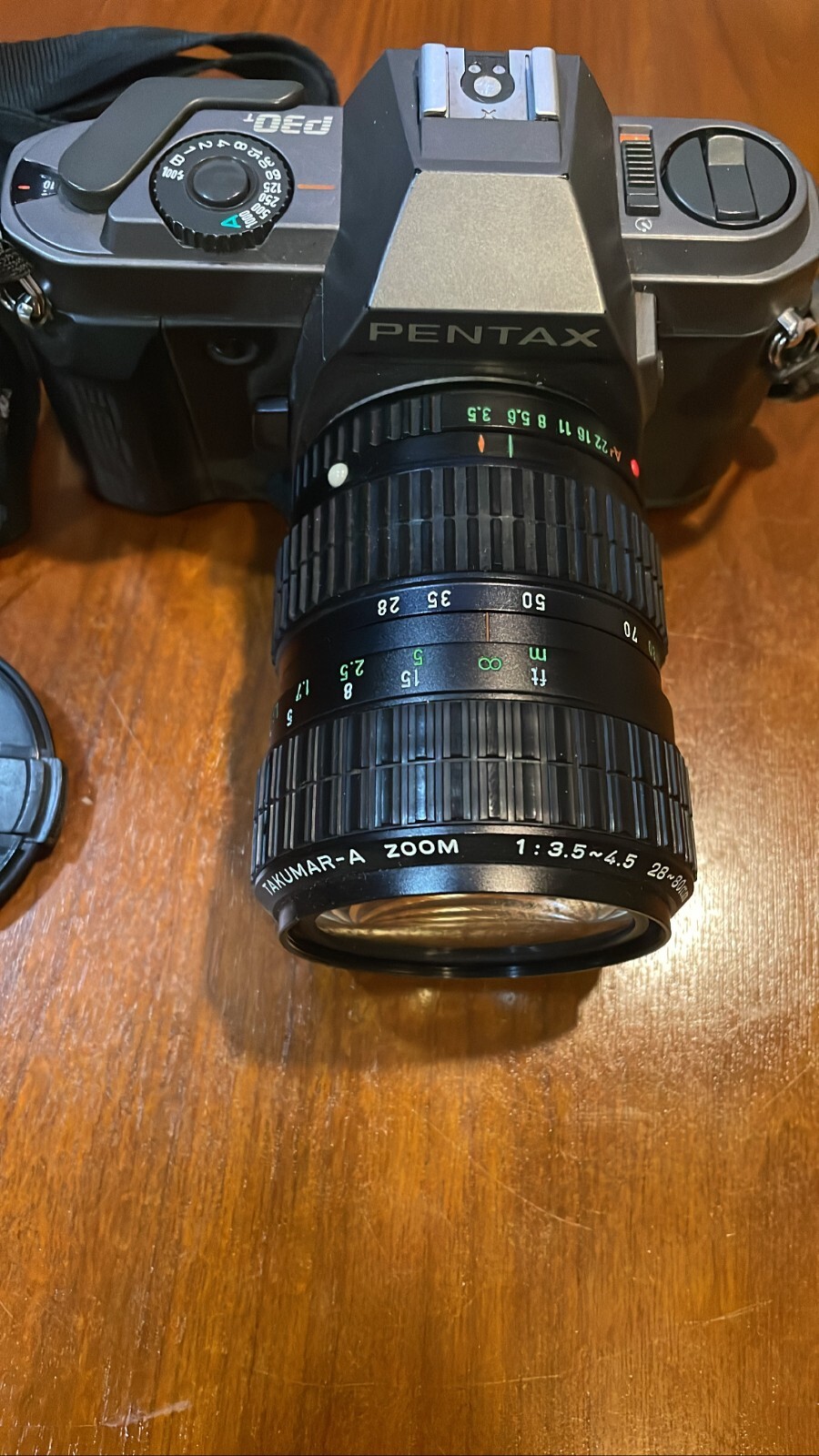 【完動品】PENTAX P30 DATE / MC COSMICAR ZOOM Pentax P3/P30 35mm SLR Film Camera with Takumar-A Zoom 1