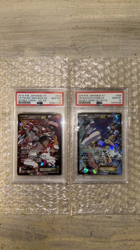 PSA 10 Team Aqua's Kyogre EX Double Crisis Japanese XY 006