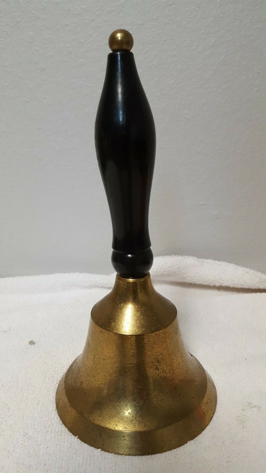 vintage brass teacher/servant hand bell