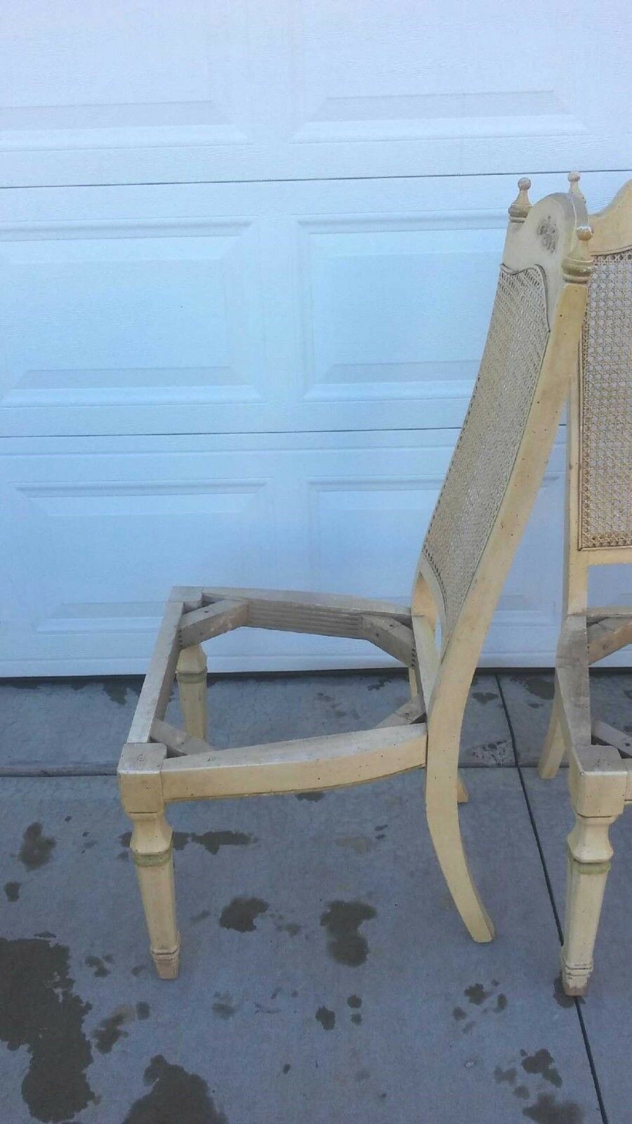 Six Vintage Dining Chairs