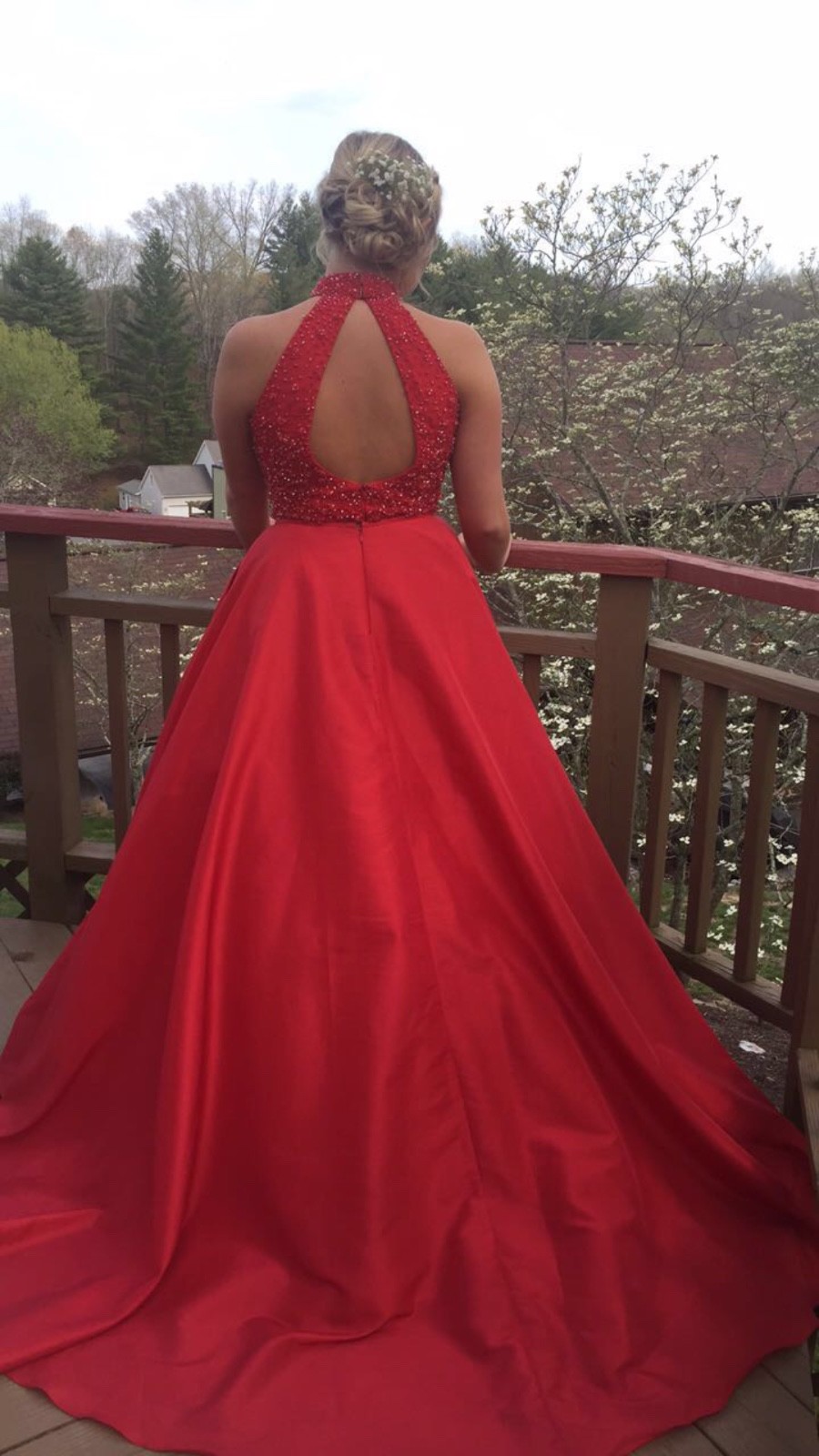 Prom or Pageant dress Red Sherri Hill