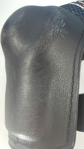 Tour CDN MSX Shock Series Black Blue Large Elbow Pads Hockey Guards