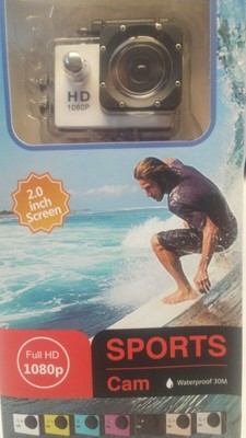New HD 1080p Waterproof Diving / Sports Action Camera