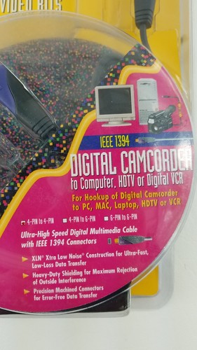 Monster Cable Audio/Video 6ft IEEE 1394 Cable - 4 pin to 4 pin  m-3