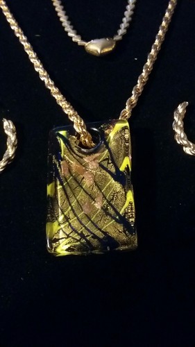 Fashion Women Gold-tone Jewelry Sets Necklace Earring Set