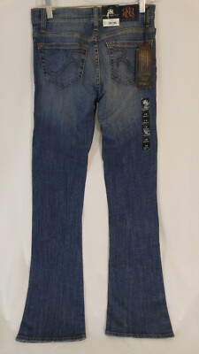 Rock & Republic Jeans Women Size 4 M Bootcut Kasandra Low Rise 33'' Inseam