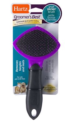 Hartz Groomer's Best Grooming Tools Cats and Small Dogs Slicker Brush 12411 NEW