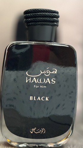 Rasasi Hawas Black for Him 100ml / 3.3 oz Eau De Parfum