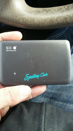 Seiko instrument spelling calculator