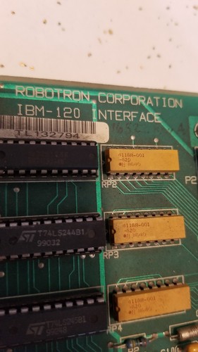 robotron IBM-120 Interface 16522 rev a