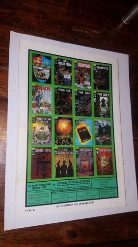 FOUR HORSEMEN By Jack T Chick 1985