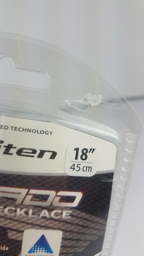 New Phiten Tornado Titanium Necklace 18