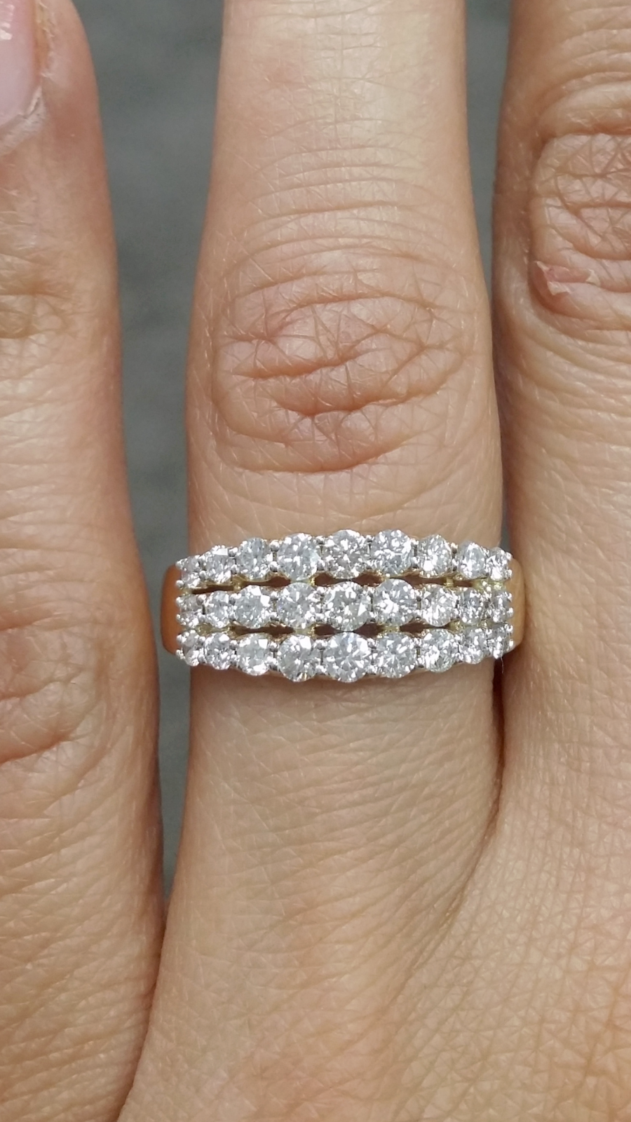 Pre-owned Handmade Deal 1.05ctw Natural Round Diamond Ladies Engagement Wedding Band Ring 14k Gold. In White