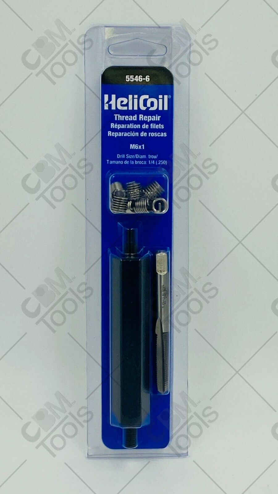 HeliCoil 5546-6 M6x1 Metric Coarse Thread Repair Kit