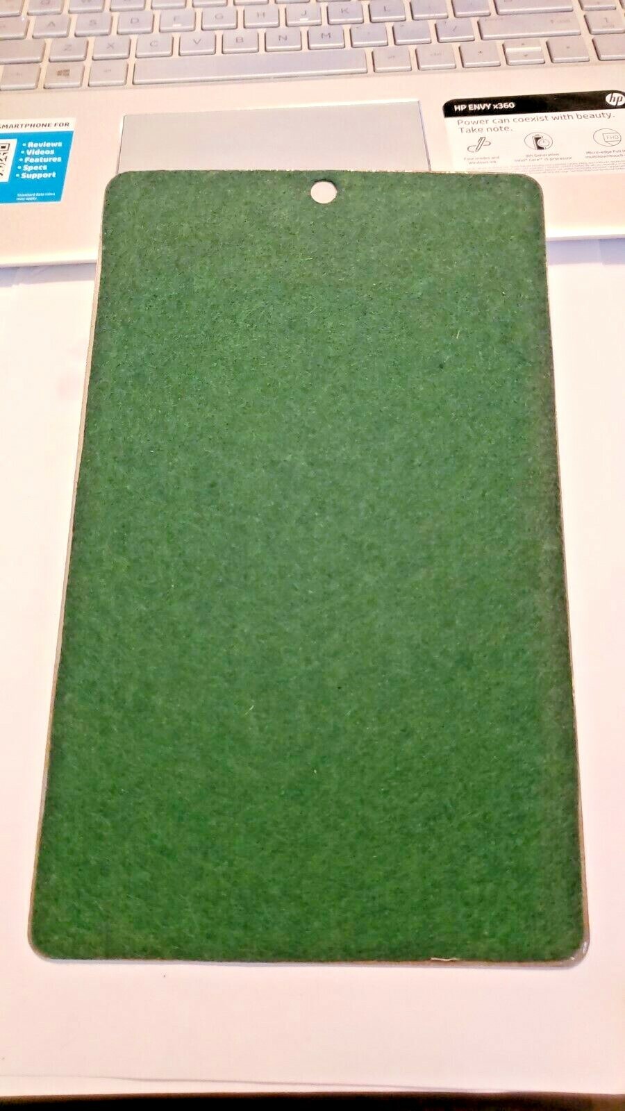 VINTAGE 1950s STECKLEYS CORN SEED FARM LETTER PAD SIGN