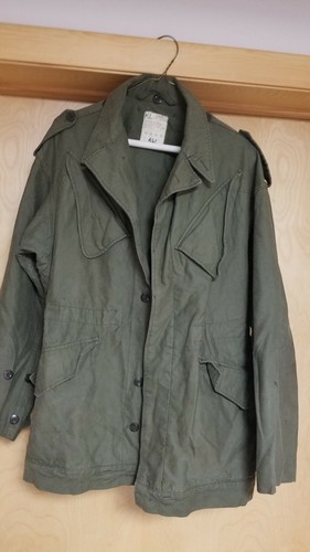 Dutch Military Army Coat Field Jacket Green - KL Seyntex P