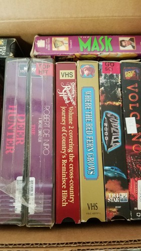 Movies On VHS Lot Of 17 Mixed [VHS]