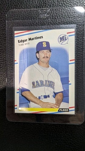 1988-fleer-378-edgar-martinez-seattle-mariners-rookie-card-rc-hof