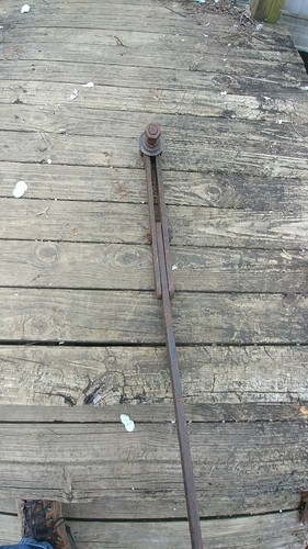 Farmall IH A super A 100 130 140 tractor plow lift draft link dirt plow