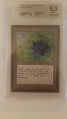 Mtg 1993 Collector S Edition Black Lotus Graded 8 5 Near Mint Mint のebay公認海外通販 セカイモン