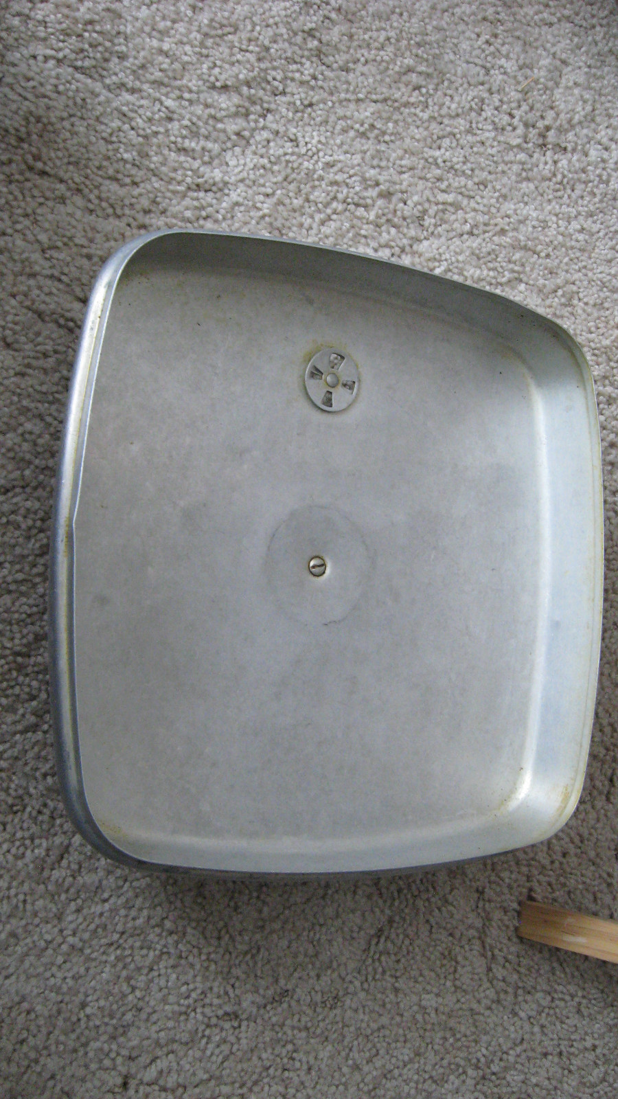 Signature Electric Fry Pan Skillet Aluminum Square 12