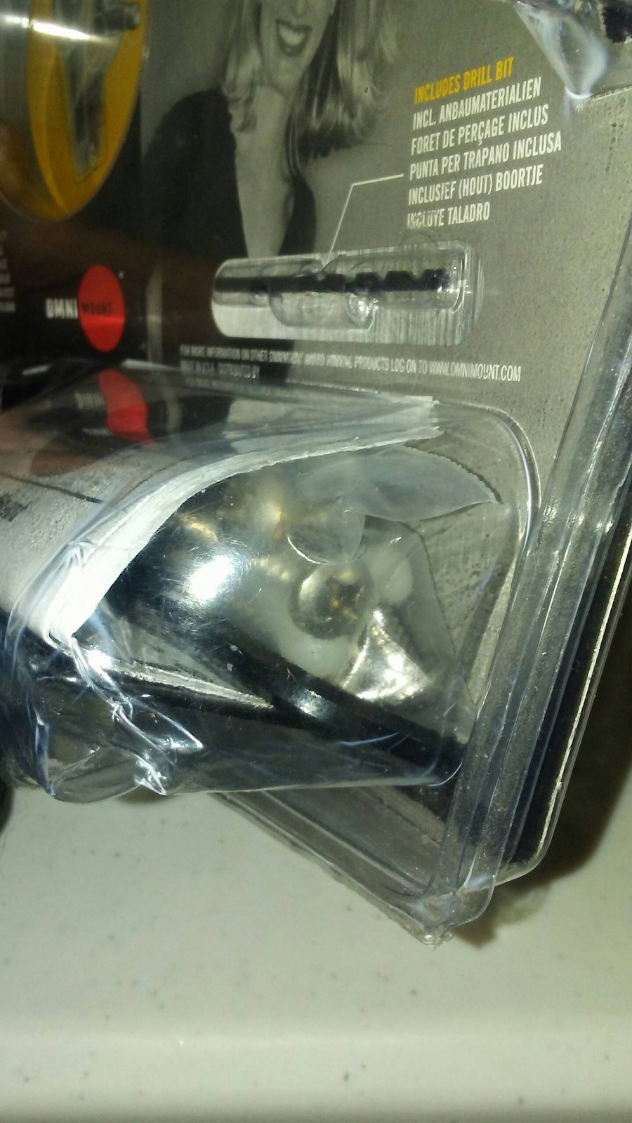 Omni Mount Stainless Steel Series Speaker Mount 20.0 wall