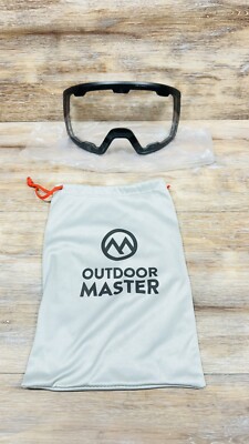Outdoor Master Ski Goggles Replacement Clear Lens & Bag