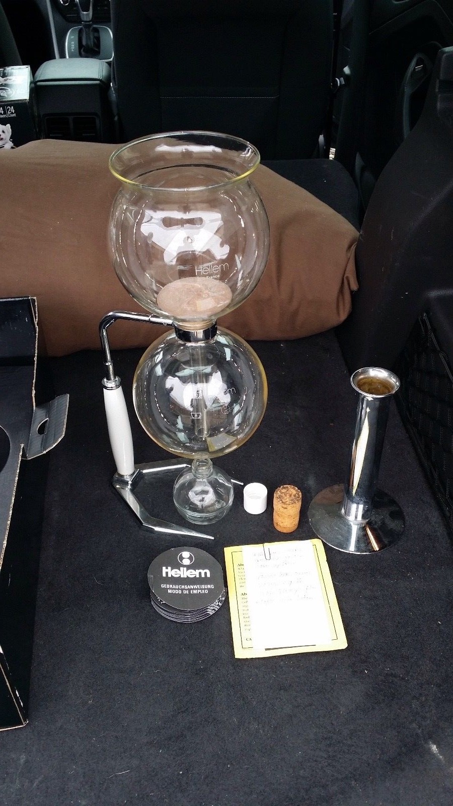 Vintage cafetiere Hellen Siphon Vacuum coffee maker for espresso lovers