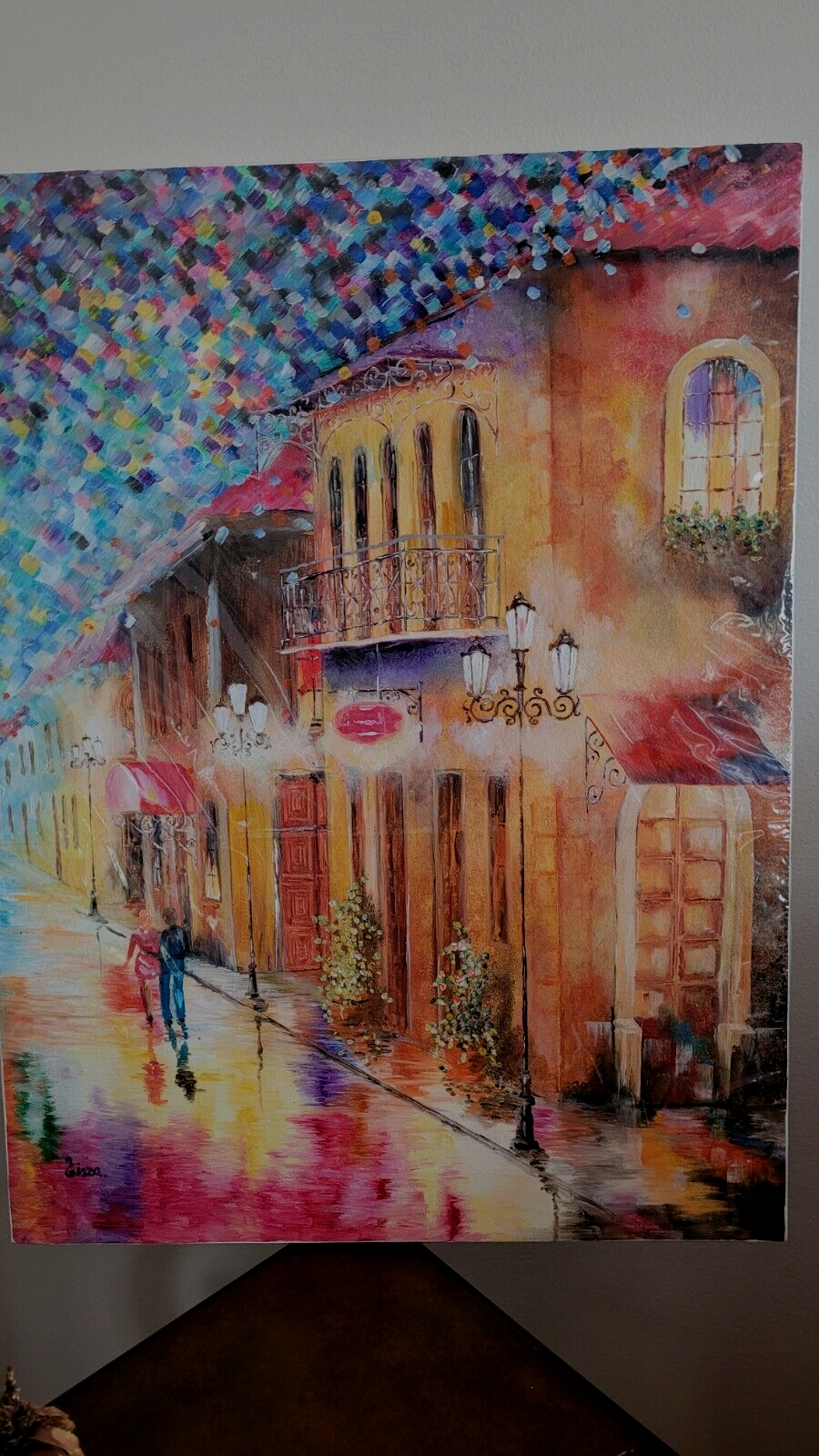 Original oil paintings on canvas,own brush style