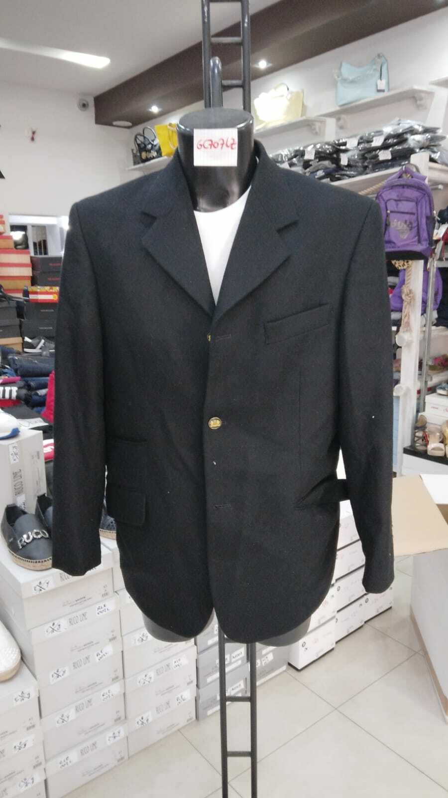 Out Limits Men's Vintage Black Wool Jacket Size 50 GC707LZ Out Limits Men's Vintage Black Wool Jacket Size 50 GC707LZ