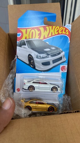 Hot Wheels Honda Civic Si White + Gold #45 45/250 - 2024 HW
