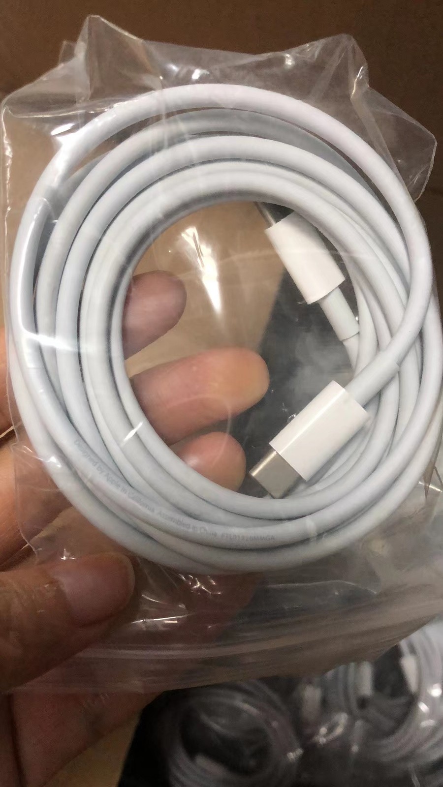 USB-C Charging Cable For MacBook Pro/Air – OEM Style, White, Compatible With USB-C Power Adapters