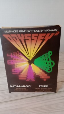 Math-A-Magic / Echo - Complete (Magnavox Odyssey 2 / Videopac) - 1978