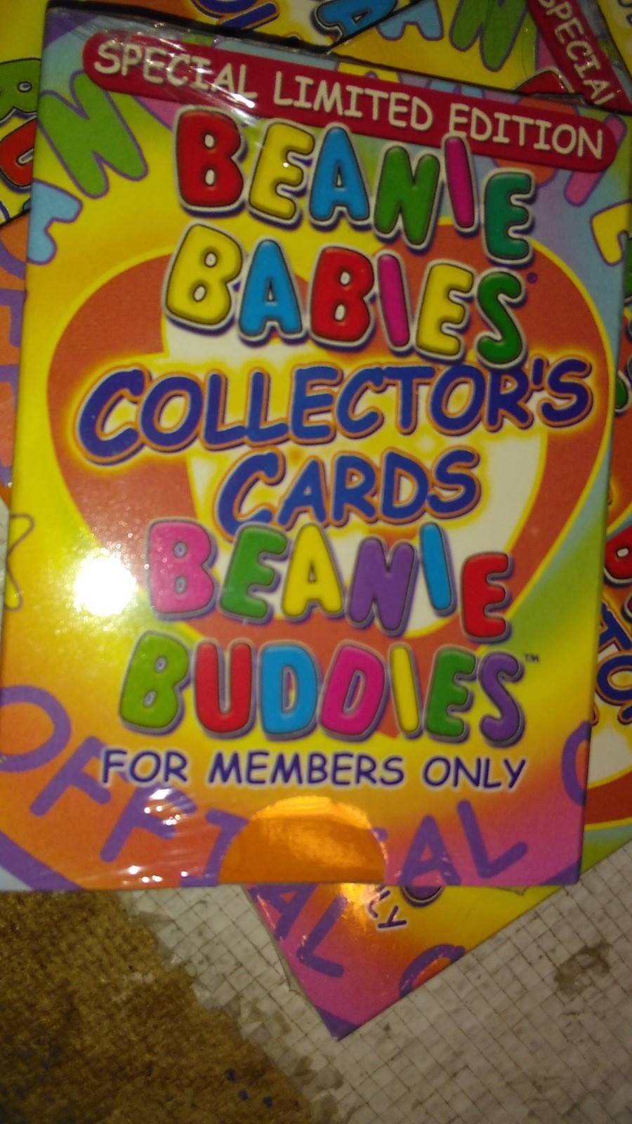 10)TY Beanie Babies 5)Newsletters & 5)sealed collector cards no babies included