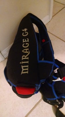 MIRAGE G4 WITH S/S UNYSYS HARNESS, KATANA 107, 126 PD RESERVE